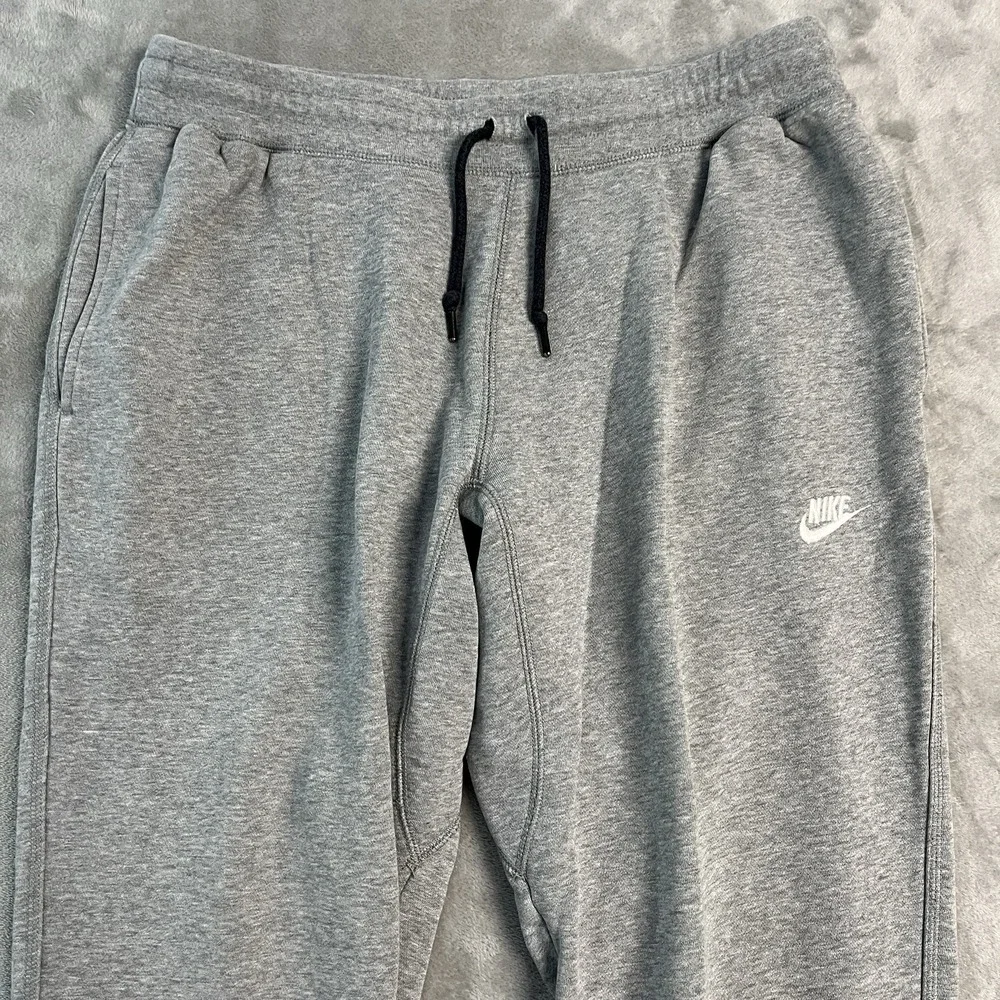 Nike Cuffed Fleece Baggy Relaxed Jogger Sweatpants Men's XL Gray Training Gym